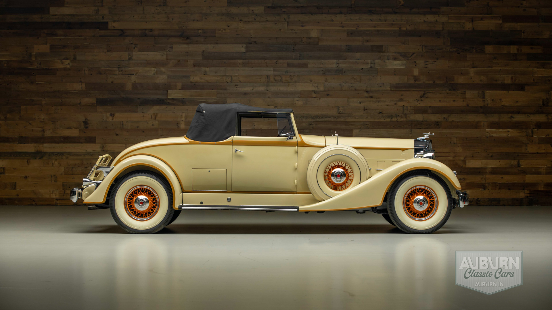 1934 Packard 1104 Super Eight Coupe Roadster — thumbnail 6 of 31