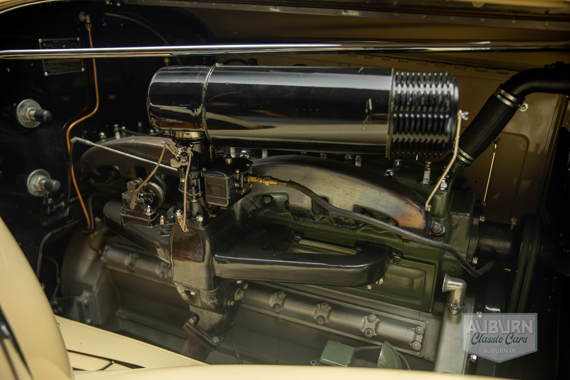 1934 Packard 1104 Super Eight Coupe Roadster — thumbnail 21 of 31