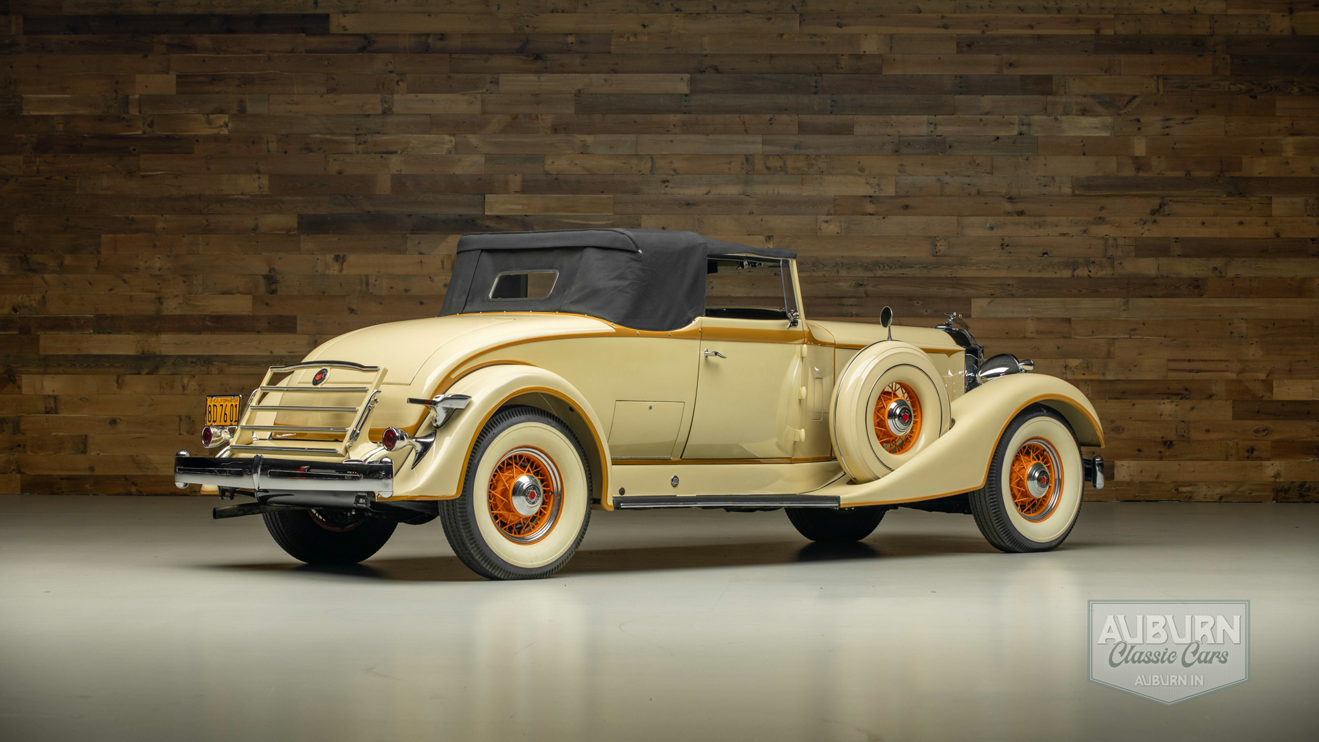 1934 Packard 1104 Super Eight Coupe Roadster — thumbnail 5 of 31