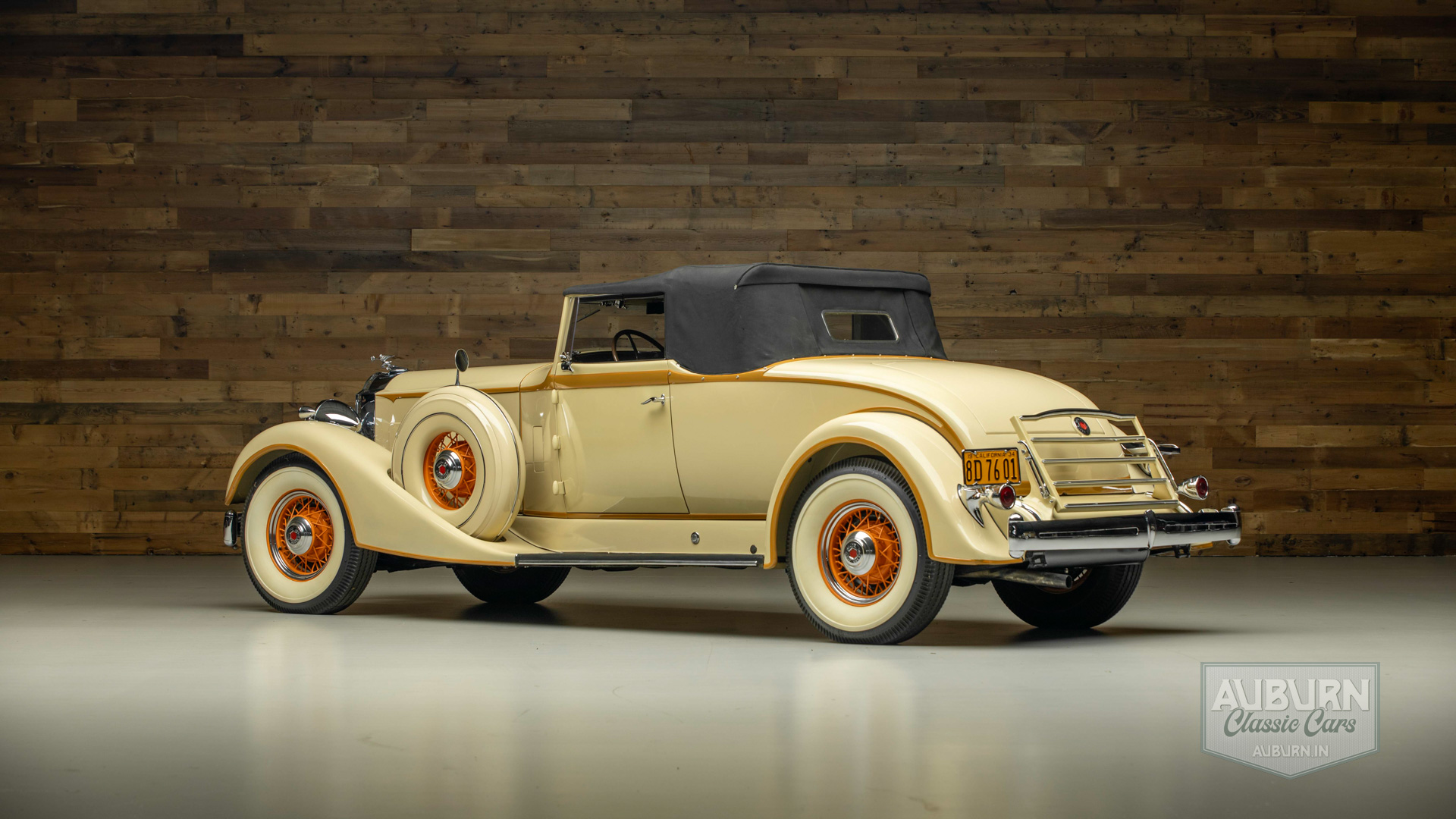 1934 Packard 1104 Super Eight Coupe Roadster — thumbnail 3 of 31