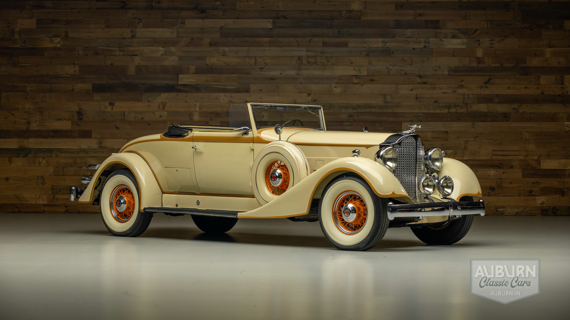 1934 Packard 1104 Super Eight Coupe Roadster — thumbnail 30 of 31