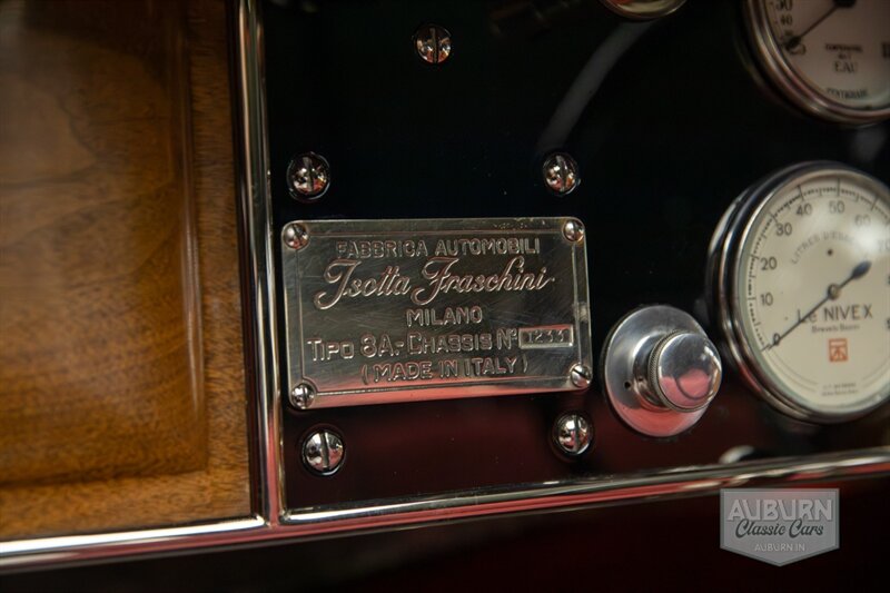 1928 Isotta Fraschini 8A SS Dual Cowl Phaeton — thumbnail 47 of 58