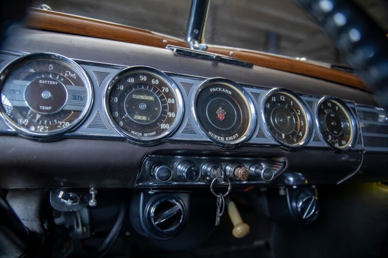 1938 Packard Super 8 Restored Convertible Sedan — thumbnail 21 of 32