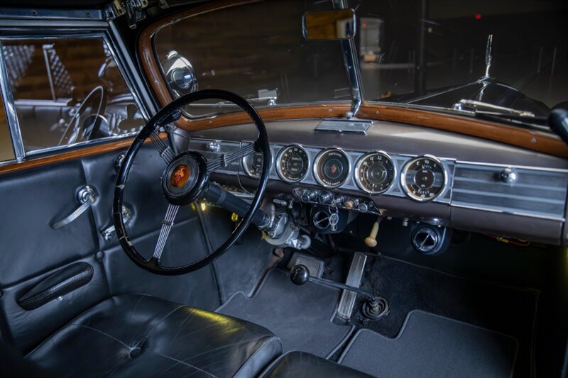 1938 Packard Super 8 Restored Convertible Sedan — thumbnail 28 of 32