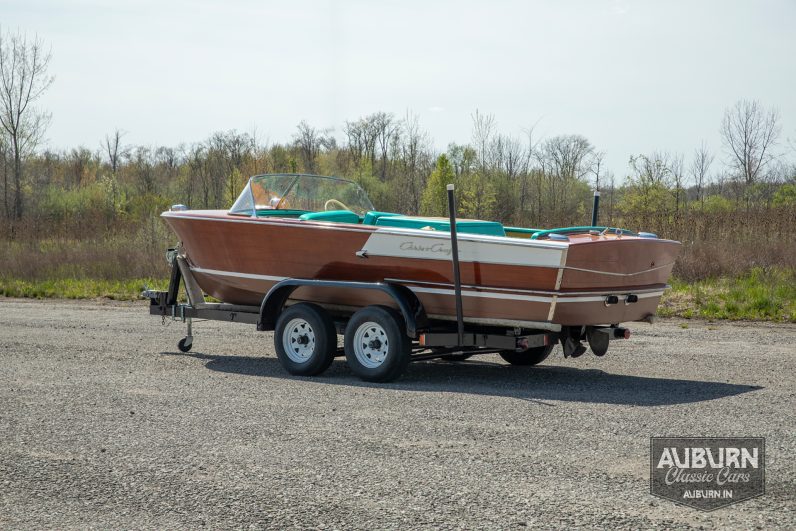 
								1961 Chris-Craft Constellation 19′ Wooden Boat with Trailer full									