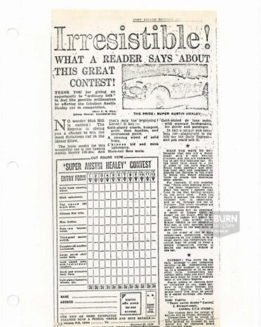 
								1958 Austin Healey 100-Six full									