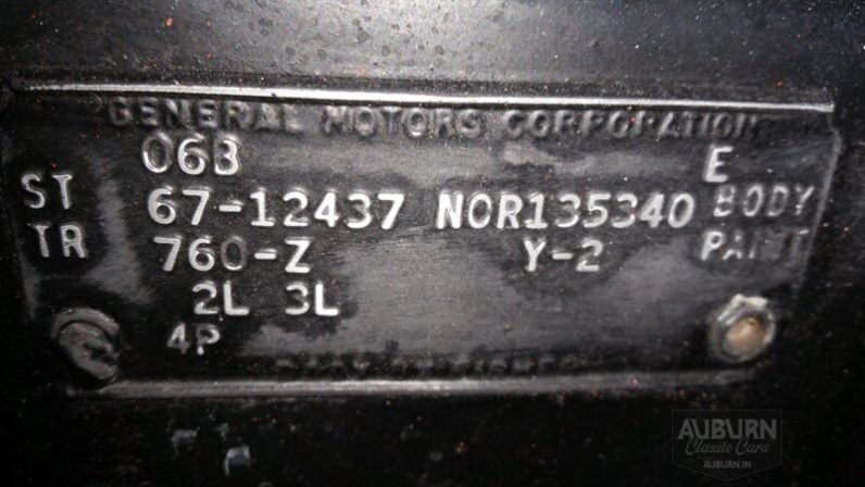 
								1967 Chevrolet Camaro RS SS full									