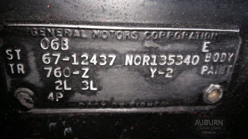 
								1967 Chevrolet Camaro RS SS full									