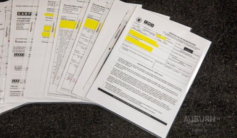 
								1999 Mercedes-Benz S-Class S600 full									