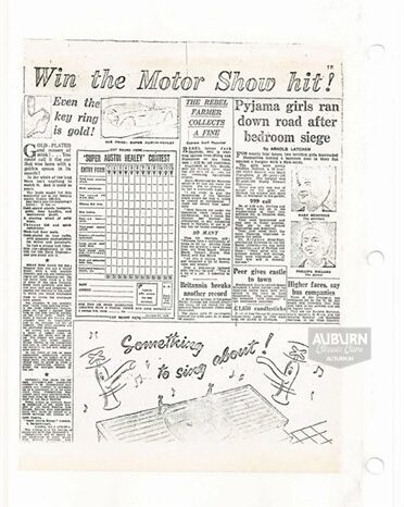 
								1958 Austin Healey 100-Six full									