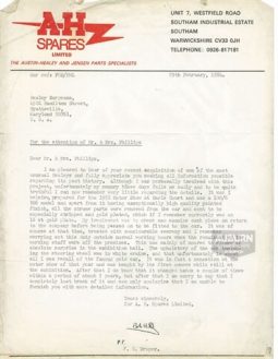 
										1958 Austin Healey 100-Six full									